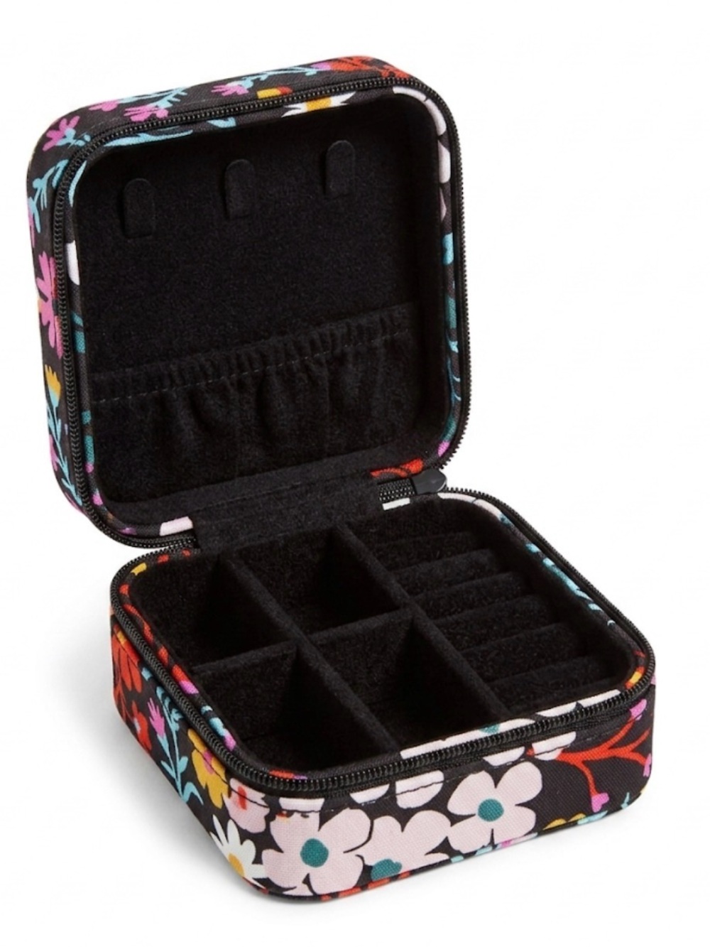 kate spade Black Floral Travel Jewelry Organizer - Picture 2 of 5